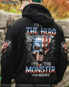 I'M NOT THE HERO SKULL ALL OVER PRINT - TLTM2511222