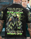 WARNING SIGN SKULL REAPER ALL OVER PRINT - YHHN2012224