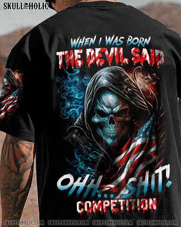 WHEN I WAS BORN REAPER FLAG ALL OVER PRINT - TLTW1503238