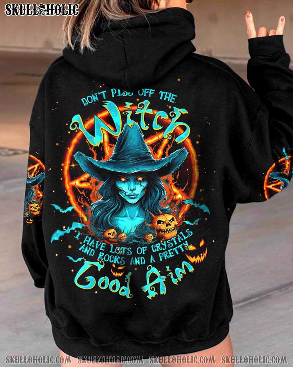 DON'T PISS OFF THIS WITCH HALLOWEEN ALL OVER PRINT - TLTW0509232