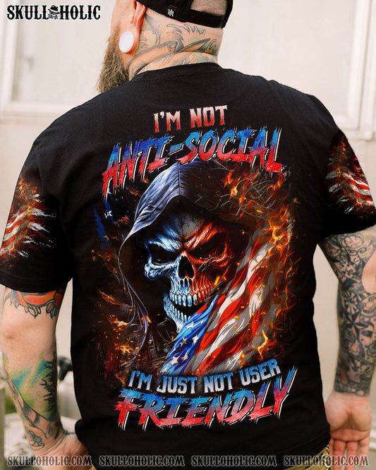 I'M NOT ANTI-SOCIAL MAD REAPER FLAG ALL OVER PRINT - YHLN1306234