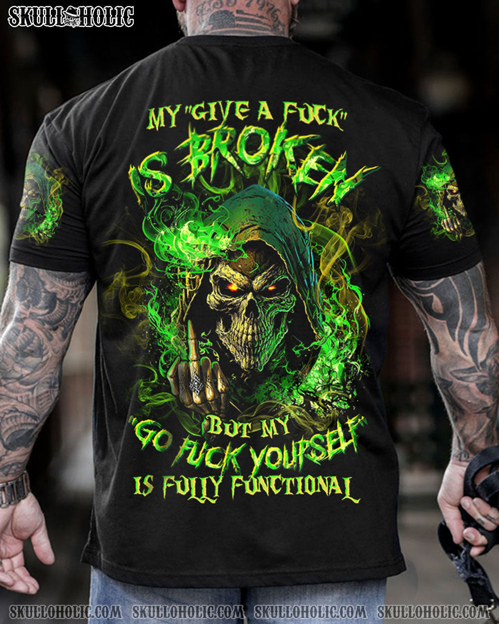 MY GIVE A F IS BROKEN REAPER ALL OVER PRINT - TLTW1809232