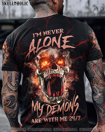 I'M NEVER ALONE SKULL DEMON ALL OVER PRINT - YHLN1406233