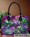 Sea Turtle Leather Handbag
