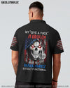 MY GIVE A F IS BROKEN FLAG SKULL ALL OVER PRINT - YHHN1711221