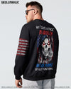 MY GIVE A F IS BROKEN FLAG SKULL ALL OVER PRINT - YHHN1711221