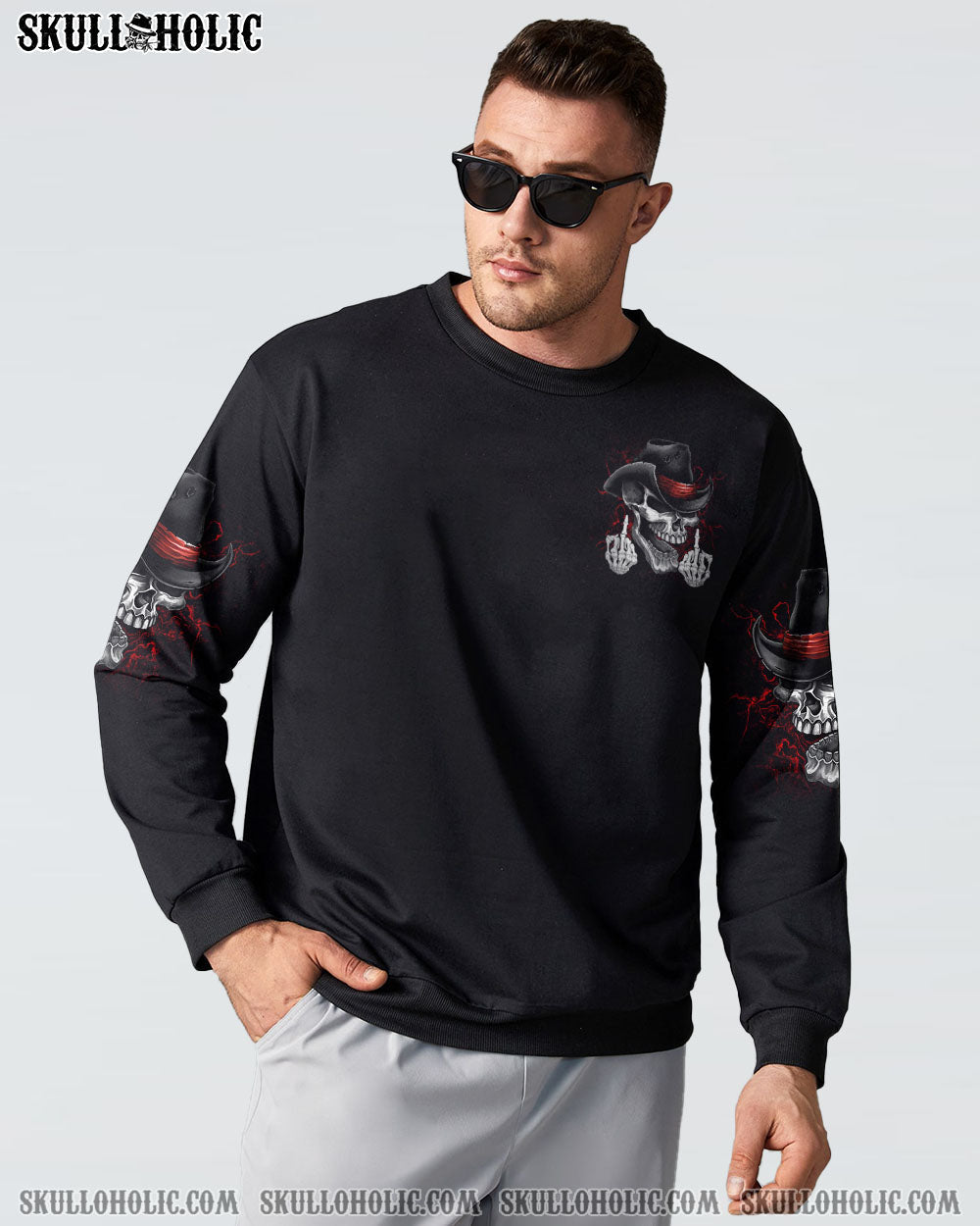 MY GIVE A F SKULL ALL OVER PRINT - TLTM0212221