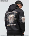 STUCK BETWEEN IDK IDC AND IDGAF SKULL ALL OVER PRINT - YHLN2911221