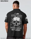 I AM WHO I AM SKULL ALL OVER PRINT