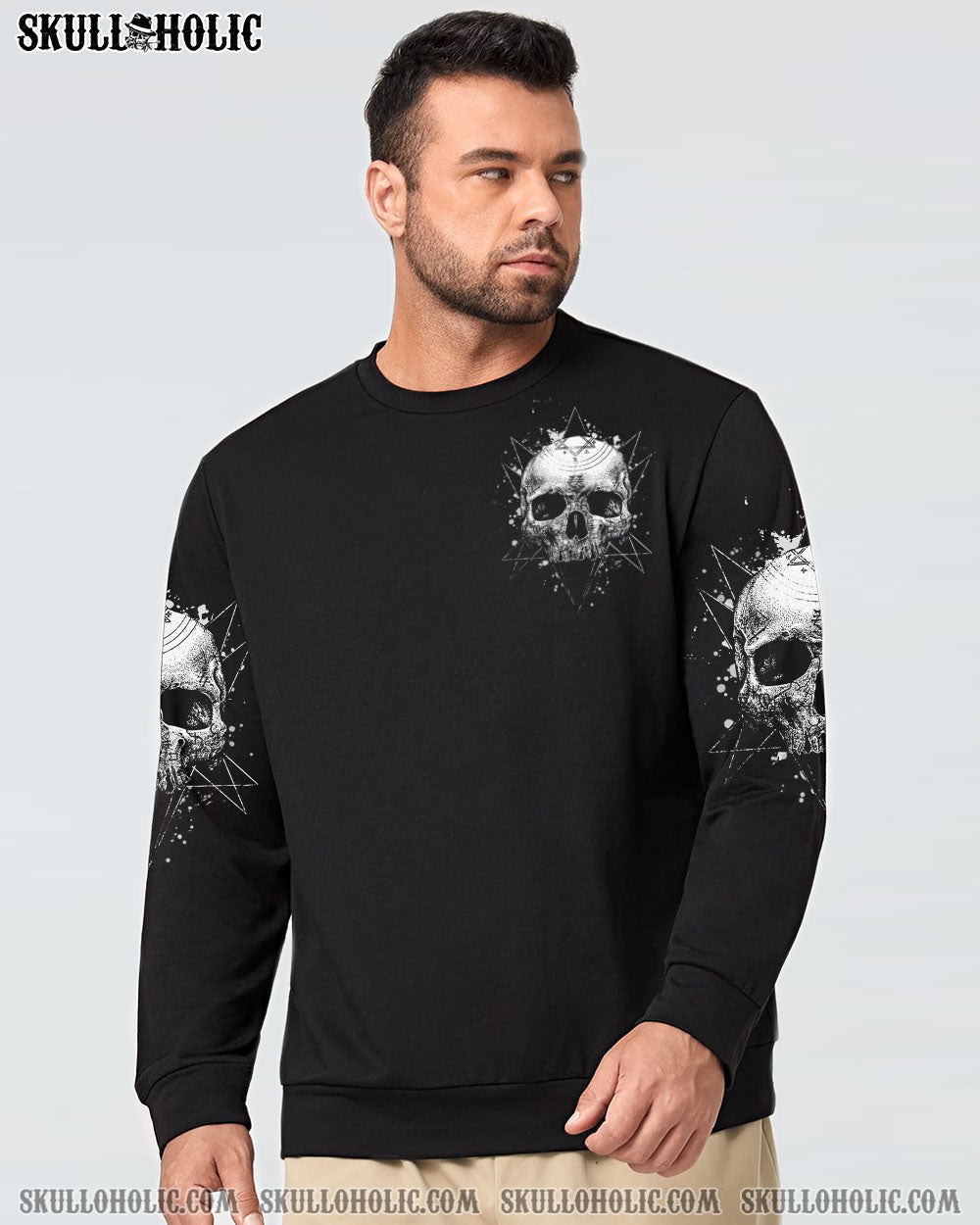 I AM WHO I AM SKULL ALL OVER PRINT - YHHN1912221