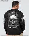 I AM WHO I AM SKULL ALL OVER PRINT - YHHN1912221