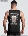 STUCK BETWEEN IDK IDC AND IDGAF SKULL ALL OVER PRINT - YHLN2911221