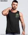 WARNING SIGN SKULL REAPER ALL OVER PRINT - YHHN2012224
