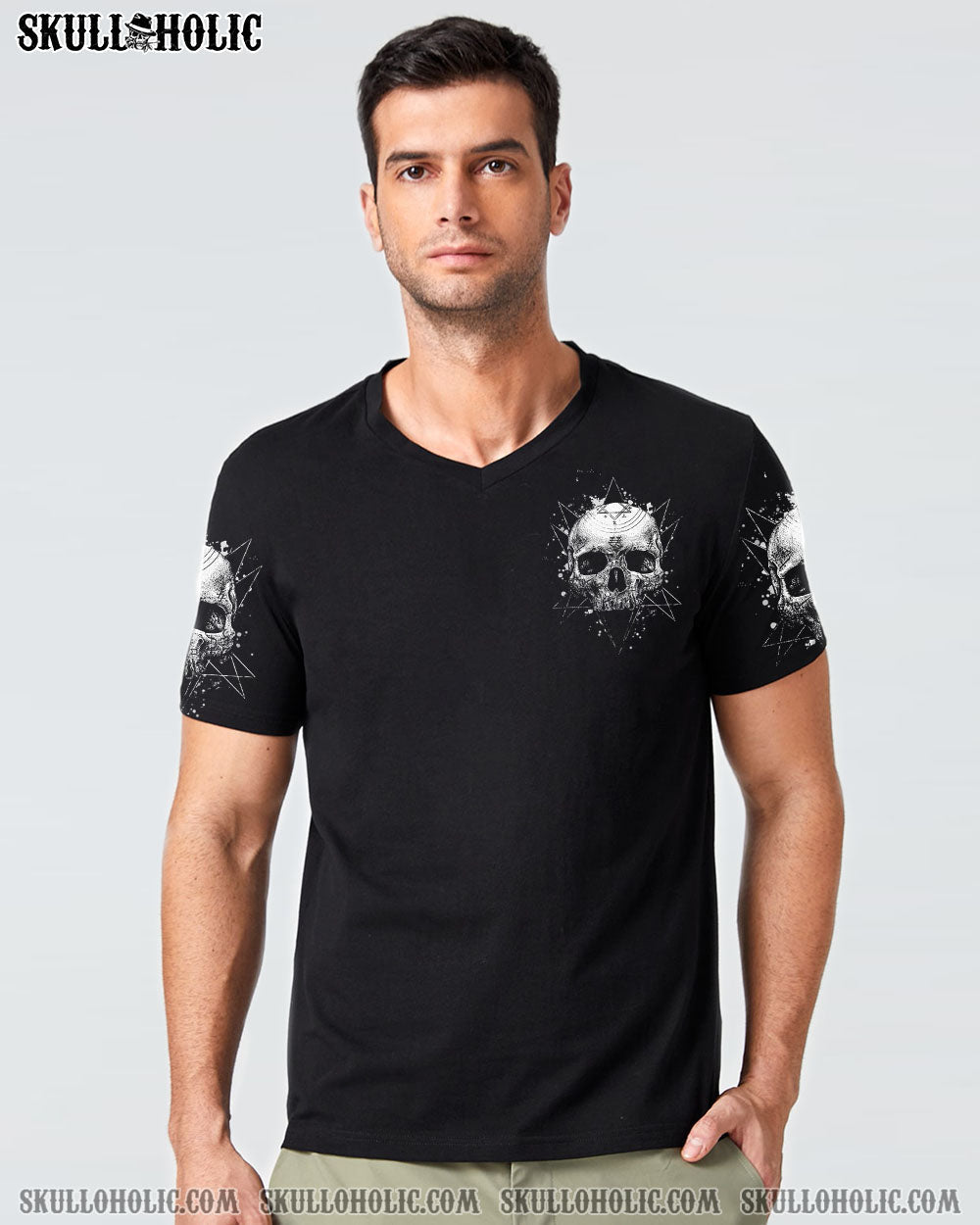 I AM WHO I AM SKULL ALL OVER PRINT - YHHN1912221