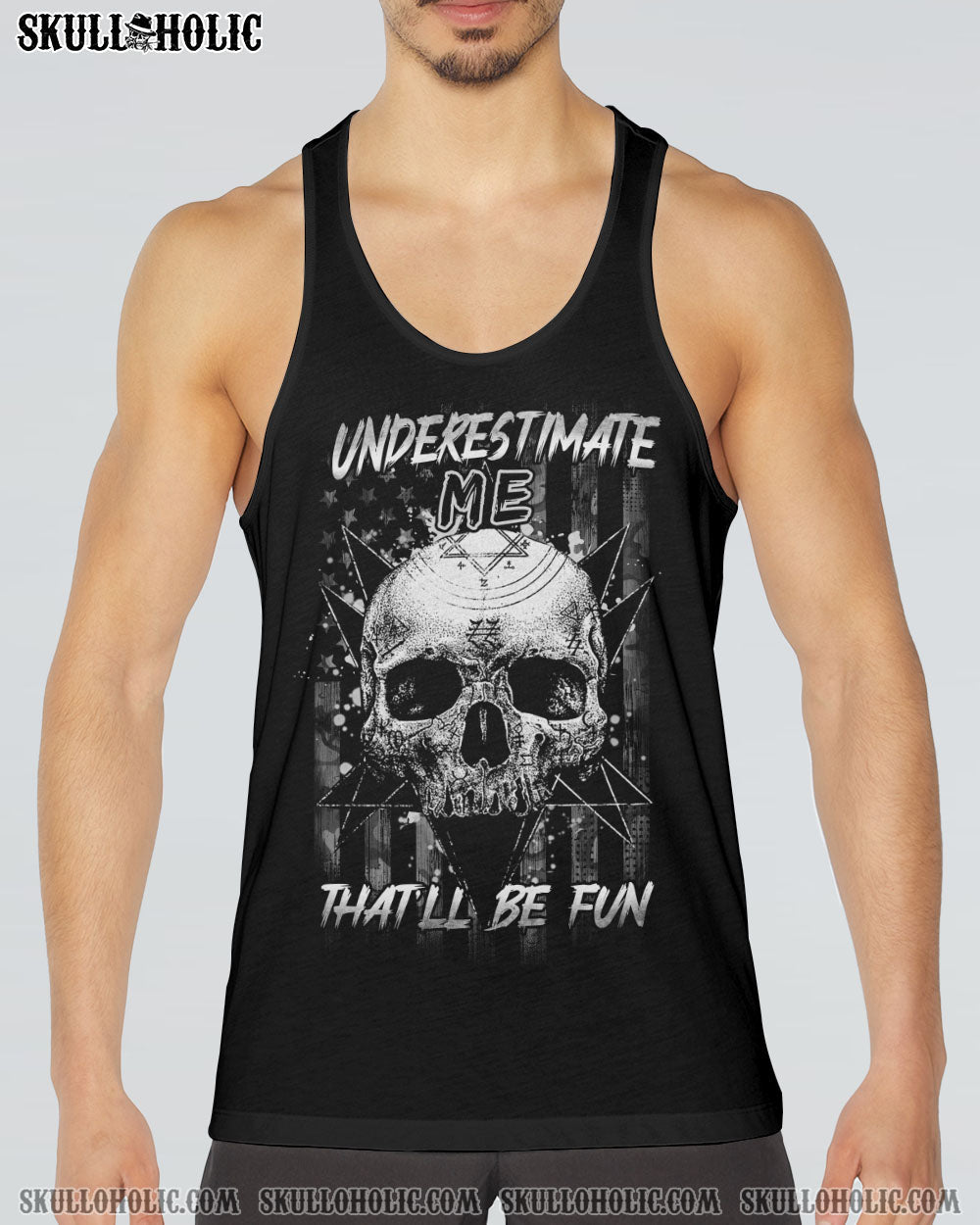 UNDERESTIMATE ME THAT'LL BE FUN ALL OVER PRINT - YHHN2511224