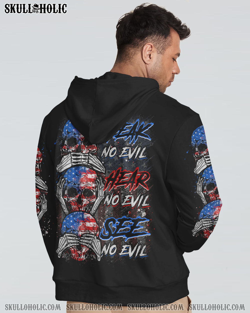 SEE NO HEAR NO SPEAK NO ALL OVER PRINT - YHTG0510222