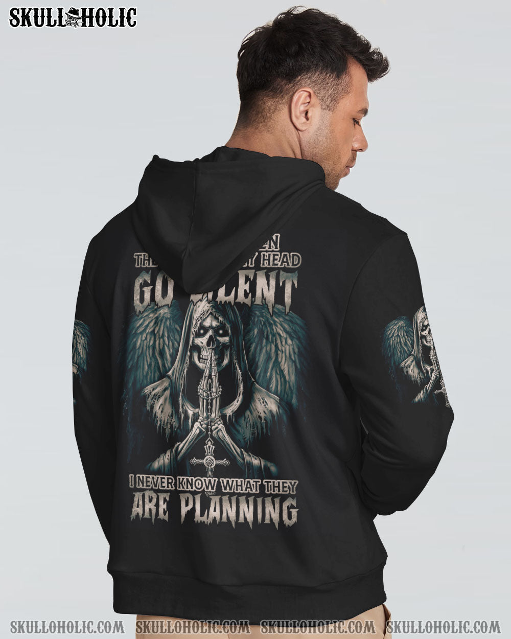 I HATE IT WHEN THE VOICES IN MY HEAD SKULL ALL OVER PRINT - TLTM2908224