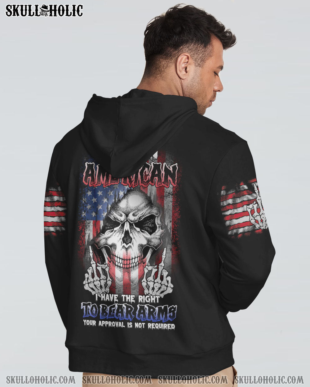 I AM AN AMERICAN REAPER FLAG ALL OVER PRINT - TLNZ1212224
