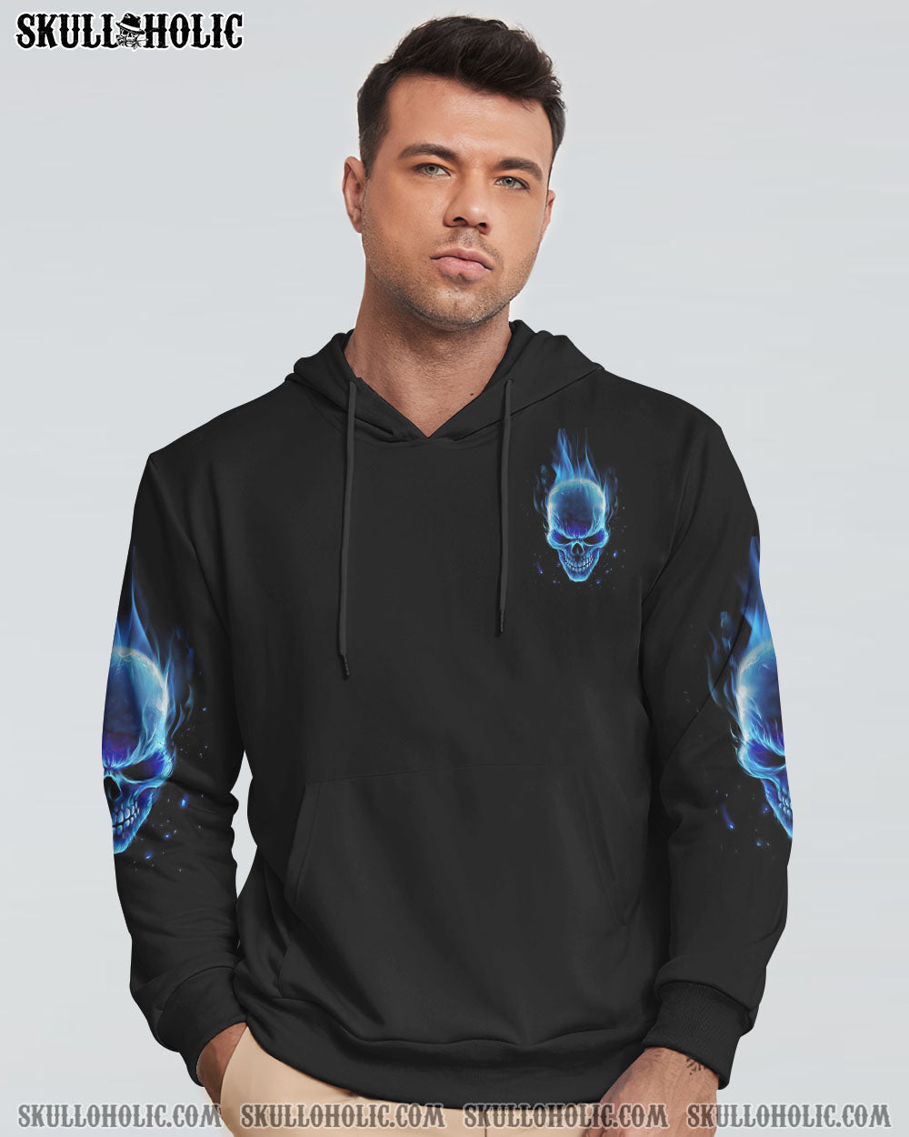 AMERICA LIVE IT FIRE SKULL FLAG ALL OVER PRINT - TLNO0510222