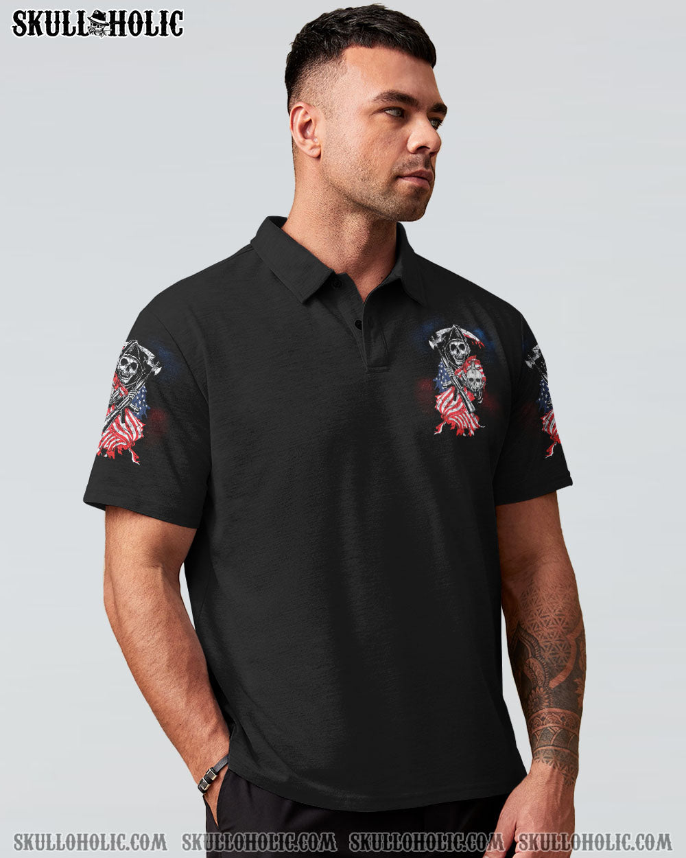 I AM A GRUMPY OLD MAN REAPER FLAG ALL OVER PRINT - TLTC1808221