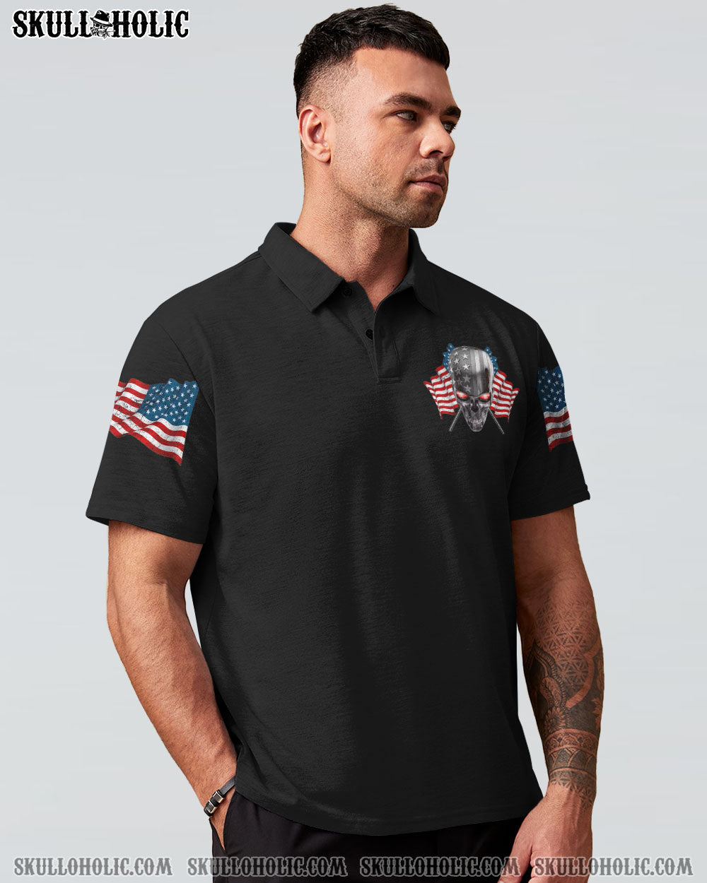 MY GIVE A F METAL SKULL FLAG ALL OVER PRINT - TLNZ3011223