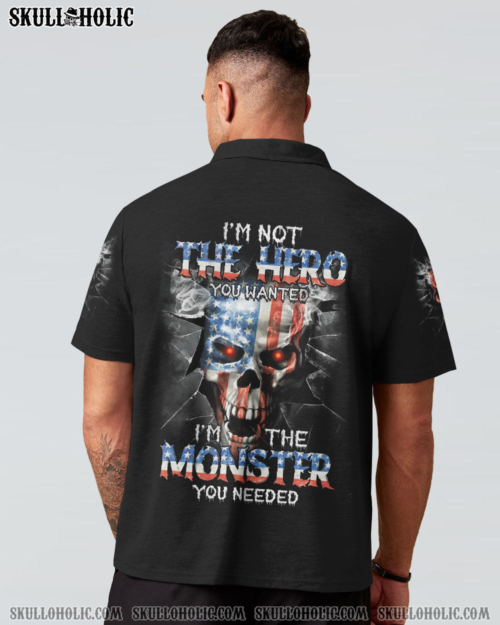 I'M NOT THE HERO SKULL ALL OVER PRINT - TLTM2511222