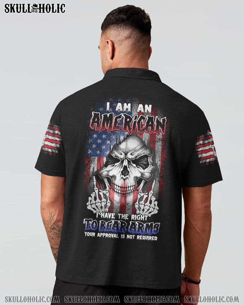 I AM AN AMERICAN REAPER FLAG ALL OVER PRINT - TLNZ1212224