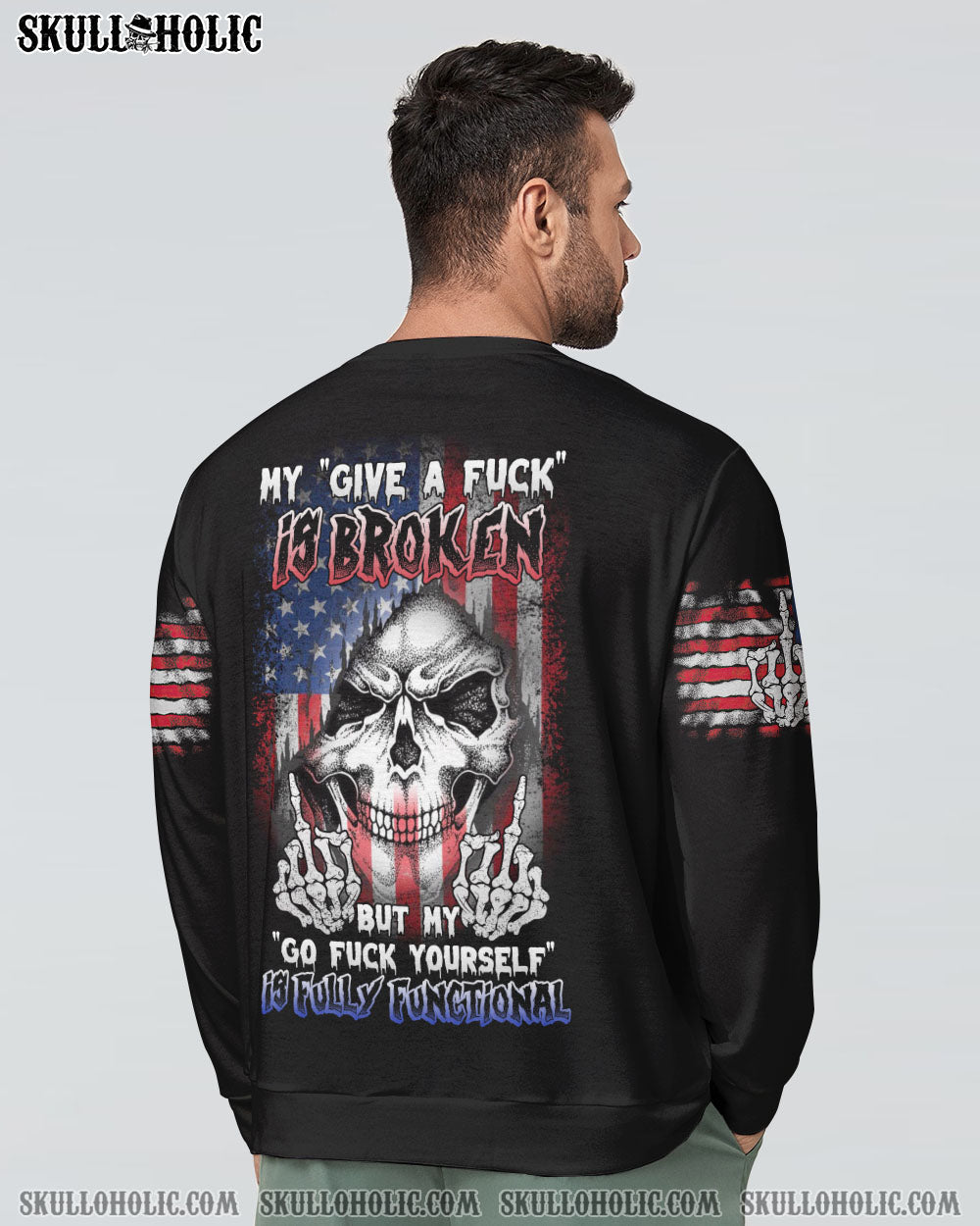 MY GIVE A F REAPER FLAG ALL OVER PRINT - TLNZ1111222