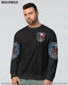 AMERICA LIVE IT LOVE IT OR GET THE HELL OUT SKULL ALL OVER PRINT - TLNO0709221