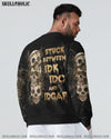 STUCK BETWEEN IDK IDC AND IDGAF SKULL ALL OVER PRINT - YHLN2312221