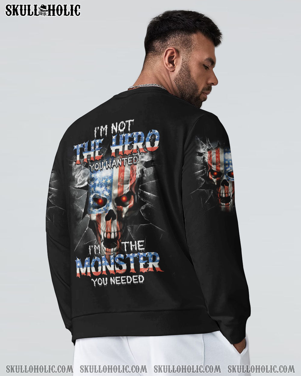 I'M NOT THE HERO SKULL ALL OVER PRINT - TLTM2511222