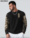 STUCK BETWEEN IDK IDC AND IDGAF SKULL ALL OVER PRINT - YHLN2312221
