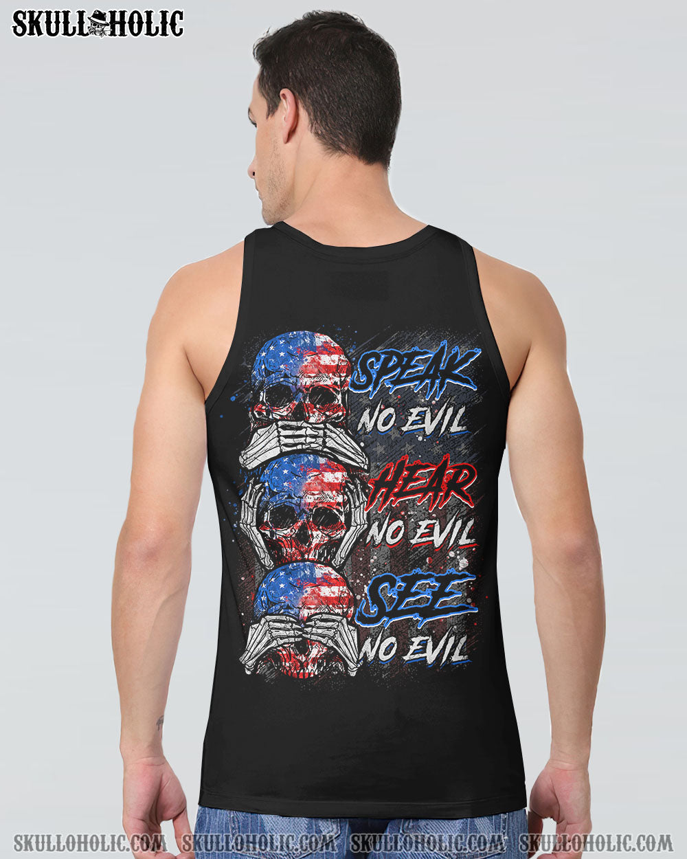 SEE NO HEAR NO SPEAK NO ALL OVER PRINT - YHTG0510222