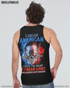 I AM AN AMERICAN SKULL ALL OVER PRINT - YHHN0212225