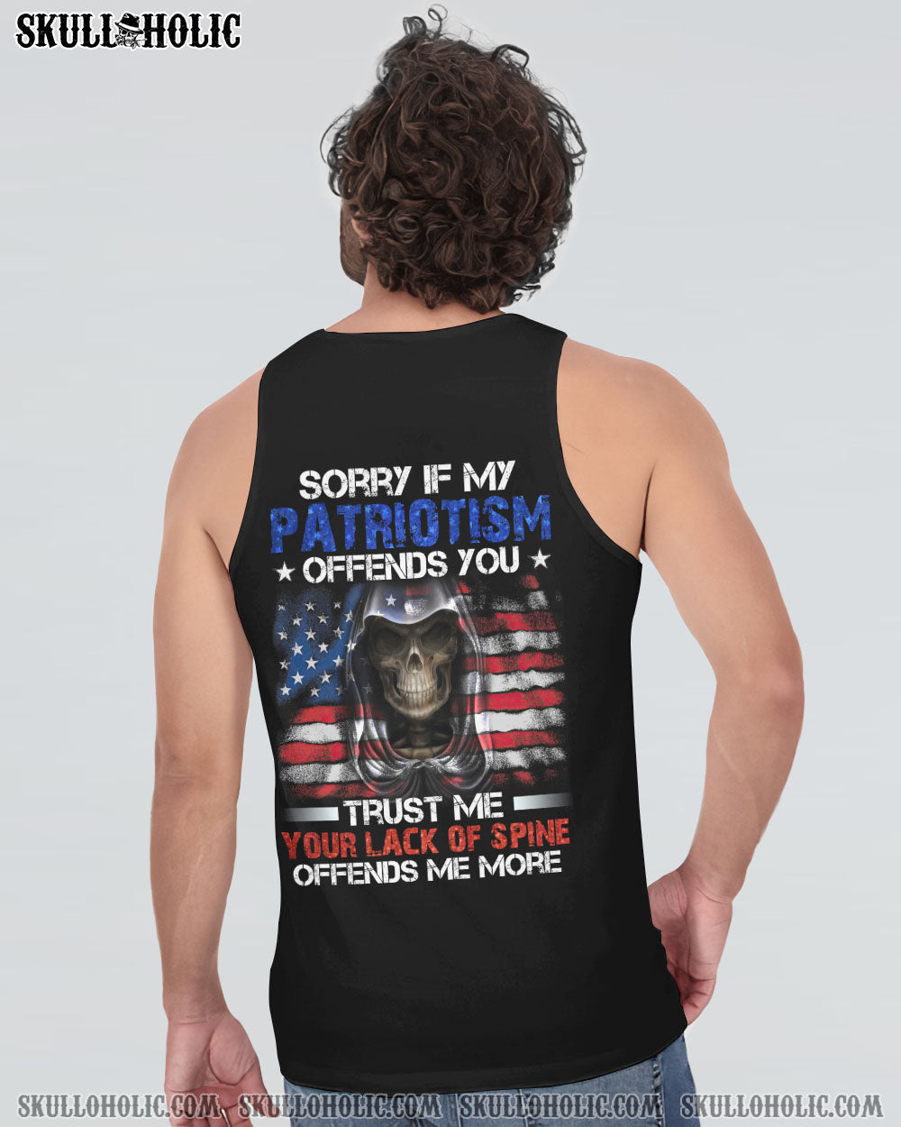 SORRY IF MY PATRIOTISM REAPER FLAG ALL OVER PRINT - TLNZ1609225