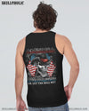 AMERICA LIVE IT LOVE IT SKULL WITH FLAG ALL OVER PRINT - TLTM2109222