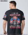 I AM AN AMERICAN SKULL FLAG ALL OVER PRINT - TLTW0609221