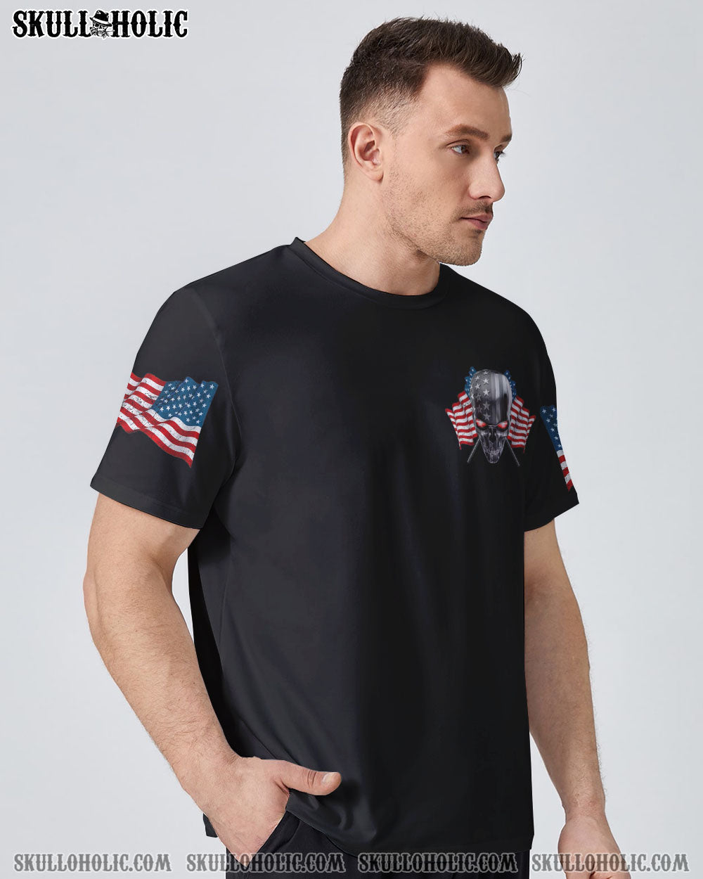 MY GIVE A F METAL SKULL FLAG ALL OVER PRINT - TLNZ3011223