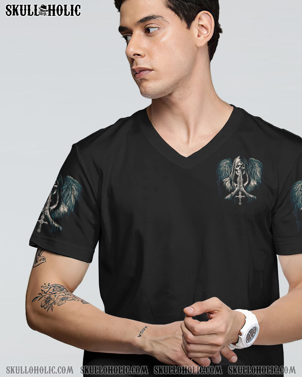 I HATE IT WHEN THE VOICES IN MY HEAD SKULL ALL OVER PRINT - TLTM2908224