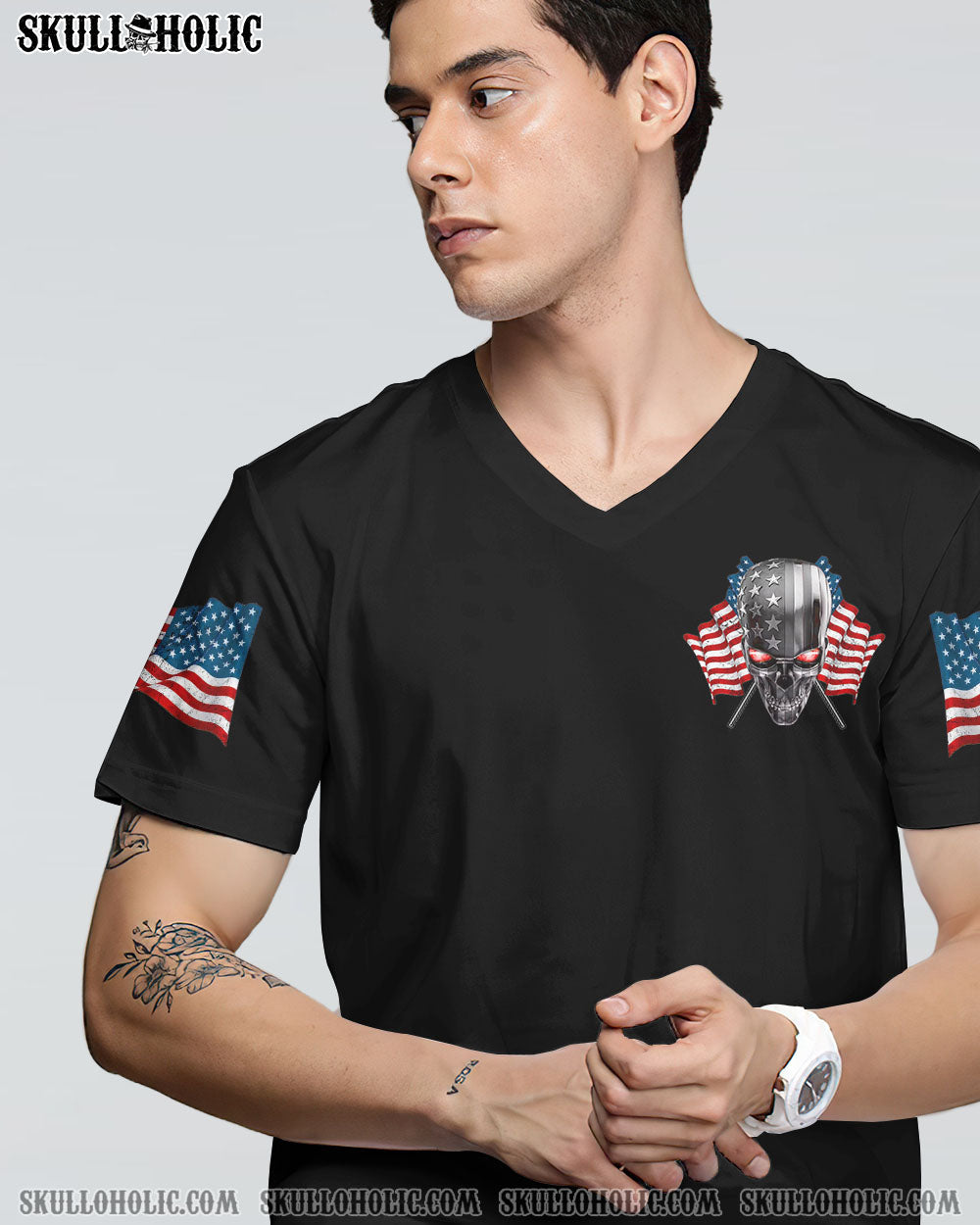 MY GIVE A F METAL SKULL FLAG ALL OVER PRINT - TLNZ3011223