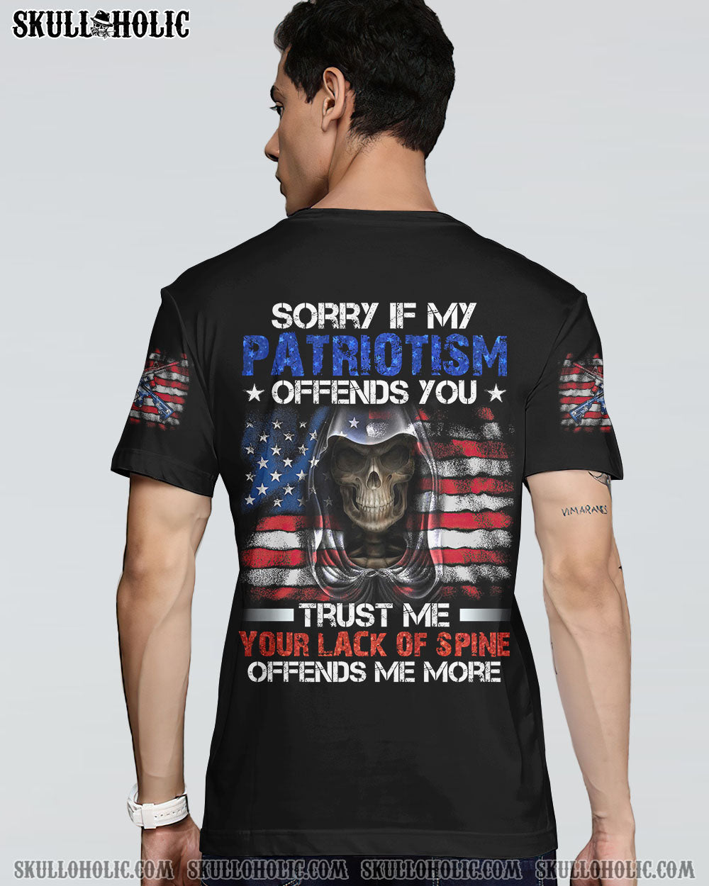 SORRY IF MY PATRIOTISM REAPER FLAG ALL OVER PRINT - TLNZ1609225