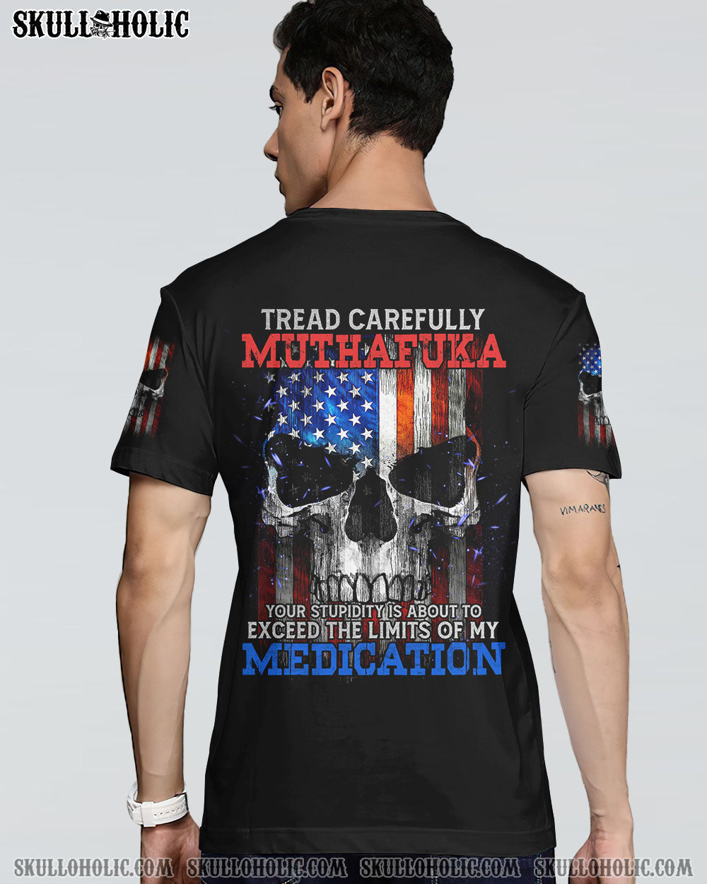 TREAD CAREFULLY ALL OVER PRINT - TLTM0610221