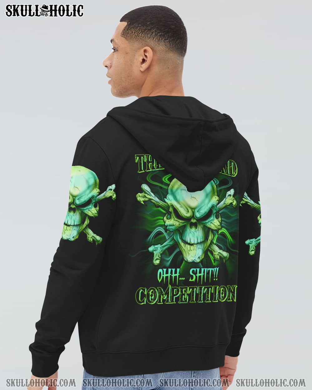WHEN I WAS BORN MAD SKULL ALL OVER PRINT - TLTW2807224