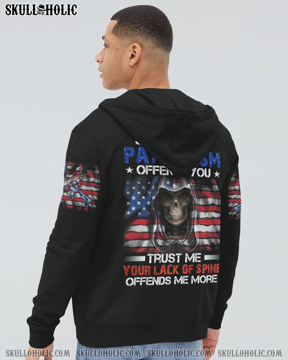 SORRY IF MY PATRIOTISM REAPER FLAG ALL OVER PRINT - TLNZ1609225