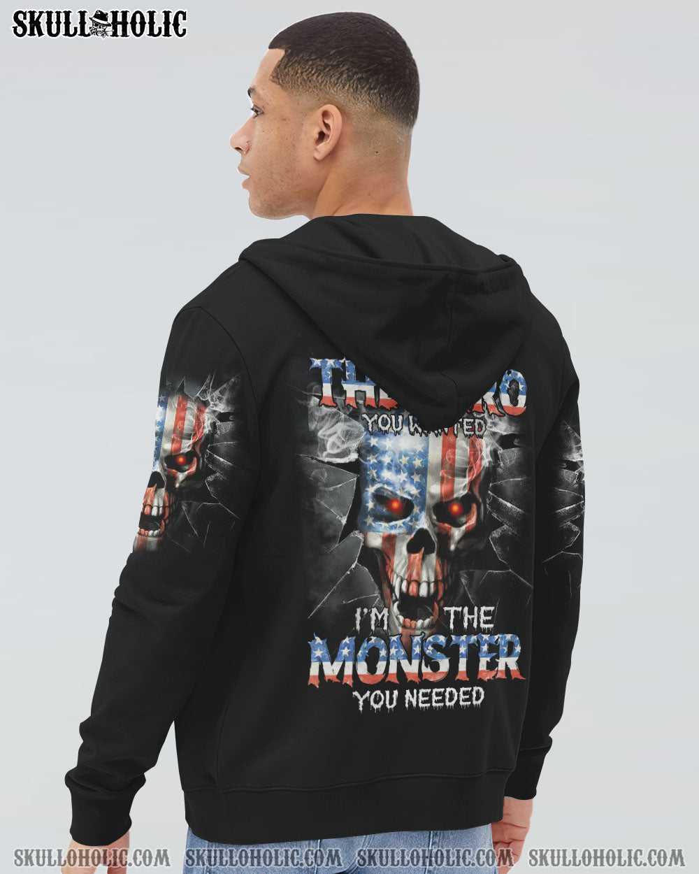 I'M NOT THE HERO SKULL ALL OVER PRINT - TLTM2511222