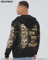 STUCK BETWEEN IDK IDC AND IDGAF SKULL ALL OVER PRINT - YHLN2312221