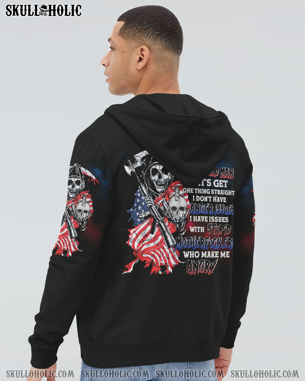 I AM A GRUMPY OLD MAN REAPER FLAG ALL OVER PRINT - TLTC1808221