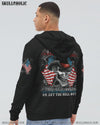 AMERICA LIVE IT LOVE IT SKULL WITH FLAG ALL OVER PRINT - TLTM2109222