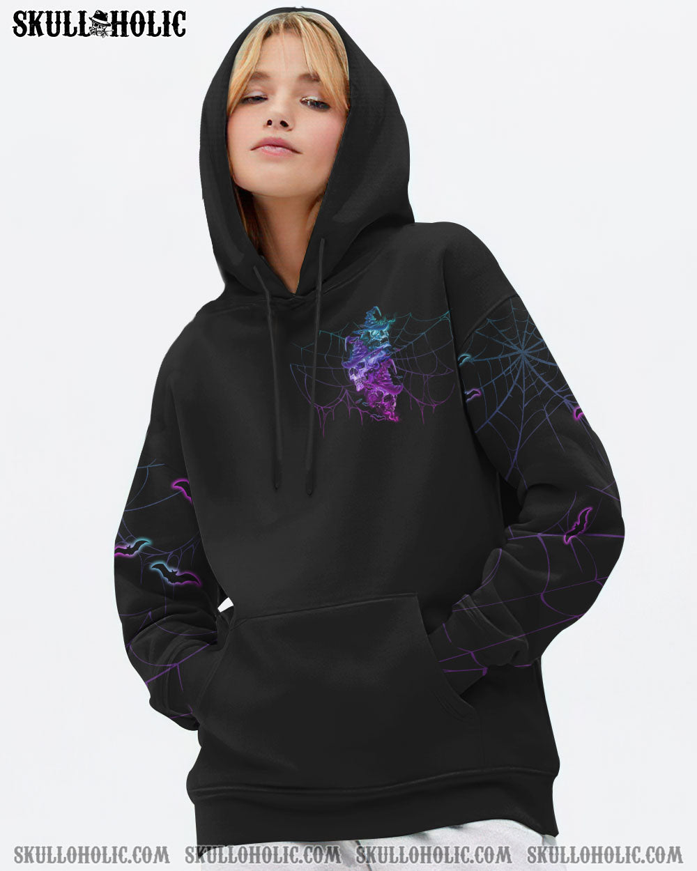 THE GOOD GIRL IN ME GOT TIRED SKULL WITCH HALLOWEEN ALL OVER PRINT - YHTG0908222