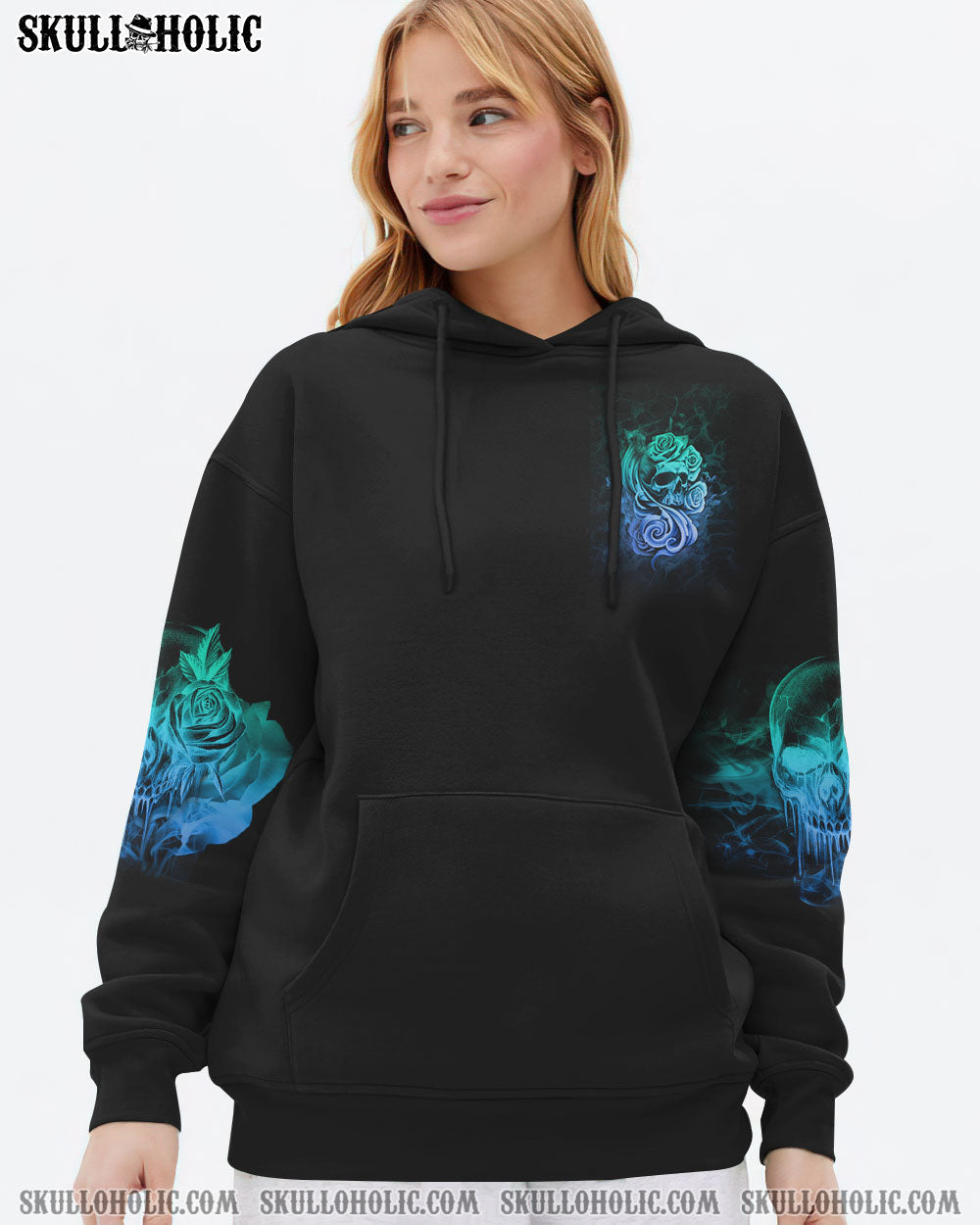 THE GOOD GIRL IN ME GOT TIRED SKULL ALL OVER PRINT - YHHG0809223